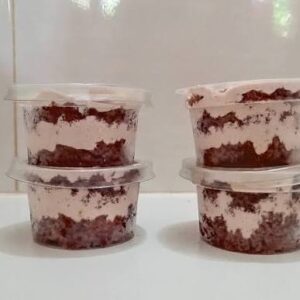 mini jar cake